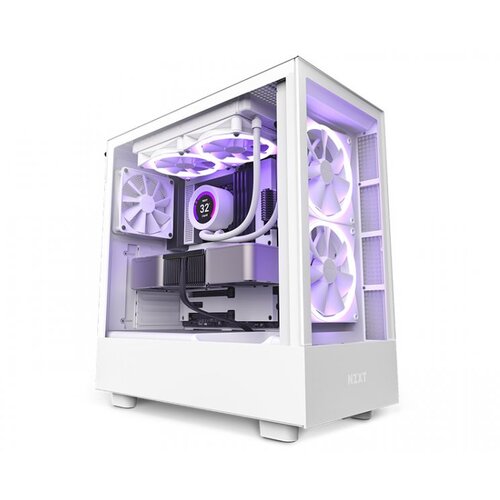 NZXT CASE H5 ELITE WHITE Mini-ITX, Micro-ATX, Mid-Tower Cijene
