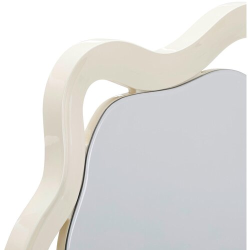 Novel STENSKO OGLEDALO, 50/63/3,8 cm steklo, leseni material Slike
