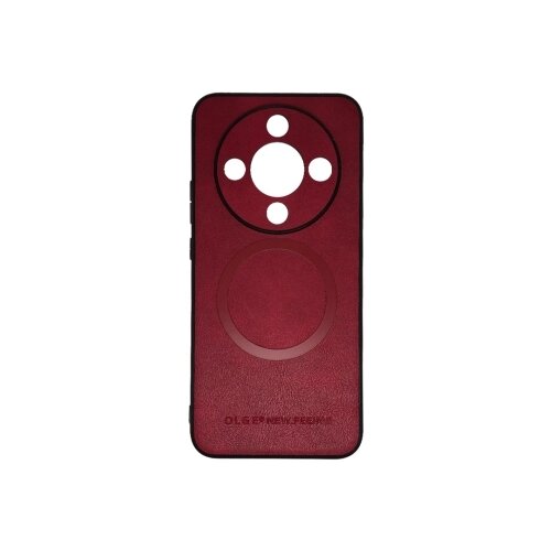  Silikonska futrola OLGE Magnetic New Feeling Honor Magic 8 Lite CRVENA Cene