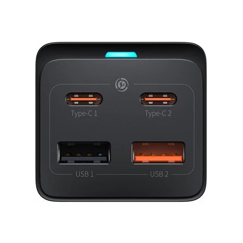 Baseus GaN3 Pro Desktop Powerstrip/65W/AC+2U+2C/crna/+Type-C kabl 100W Punjač ( PSZM000901 ) Cene