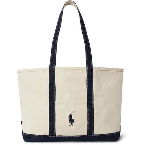 Polo Ralph Lauren Shopper torba boja pijeska / mornarsko plava Cijene