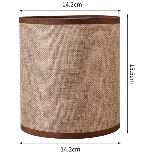 Brilagi univerzalni abažur nubila E27 15,5x14 cm braon Slike