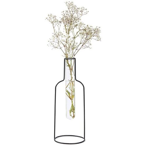 Balvi Gifts Vaza - Bottle Silhoutte, black Cene