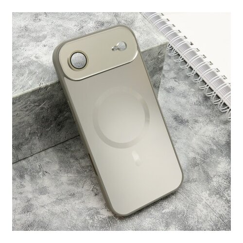 Futrola color metal magsafe za iphone air (6.6) siva ( F122600 ) Slike