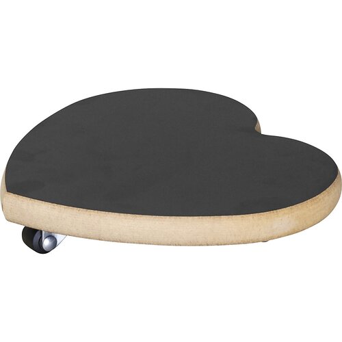 Wagner pomični podstavek za lončnice mdf, nosilnost 100 kg, dx&amp;scaron; 200 x 200 mm, črne barve, de 2 kosa Slike