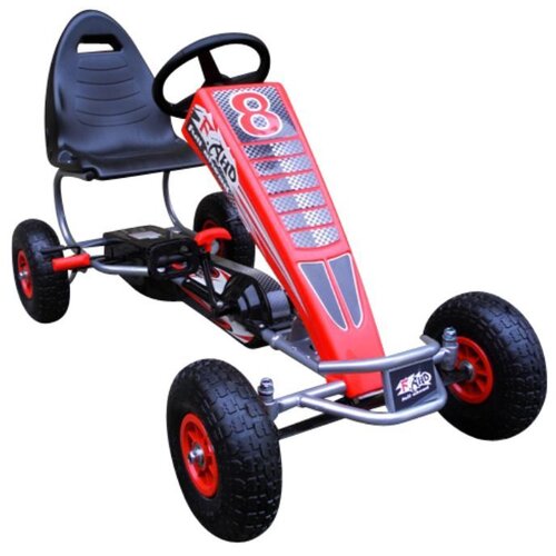 Dječji karting G5 na pedale crveni Slike