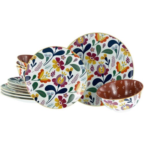 Creatable Jedilni Servis Folklore Bunt, 12-Delni Cene