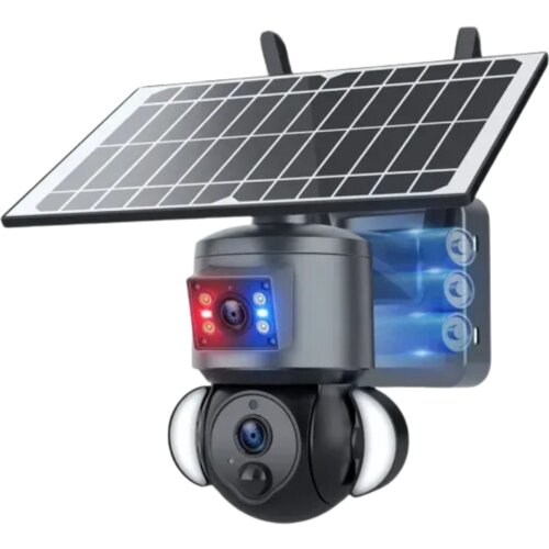  dvostruka rotirajuća solarna 4G kamera - ubox Cene