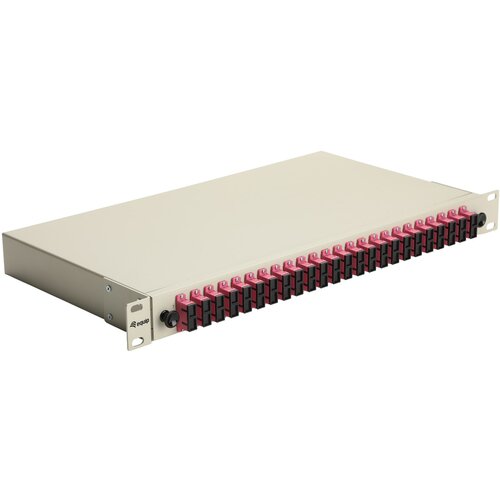 Equip 24-Port Fiber Optic Splice Box, SC Duplex, OM4, 1U, ped, Grey Cijene