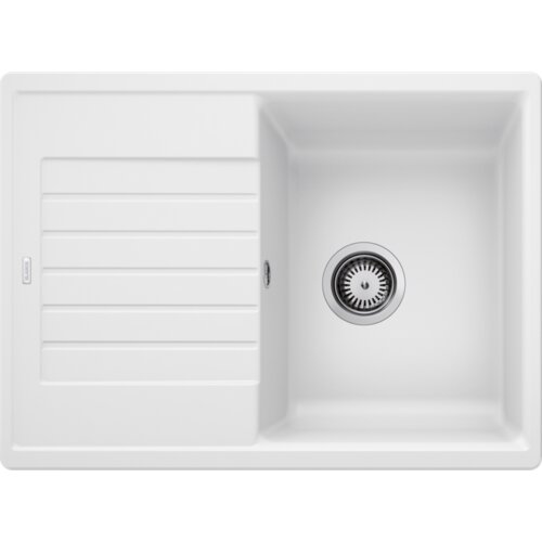 Blanco sudoper ZIA 45 S Compact SILGRANIT s dalj. upr. - GLEČER BIJELA Slike