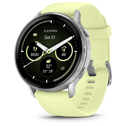 Garmin Venu 4 45mm - gray/silver citron, (5000024569) Cene