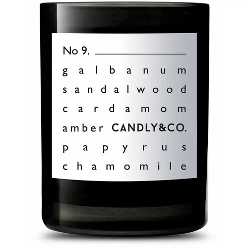 Candly dišeča sojina sveča No.9 Galbanum & Sandalwood