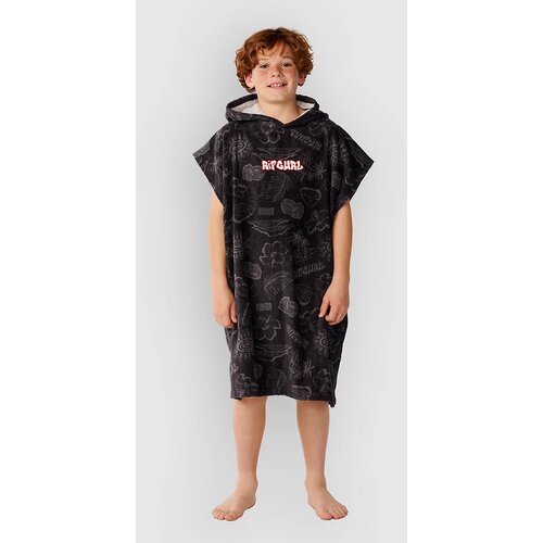 Rip Curl Sessions Hooded - Boy Towel washed black Cijene