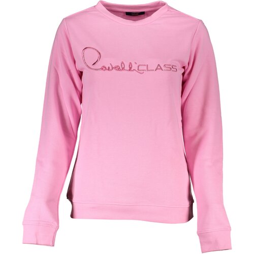 Cavalli Class WOMEN&#39;S PINK SWEATSHIRT WITHOUT ZIP Cijene