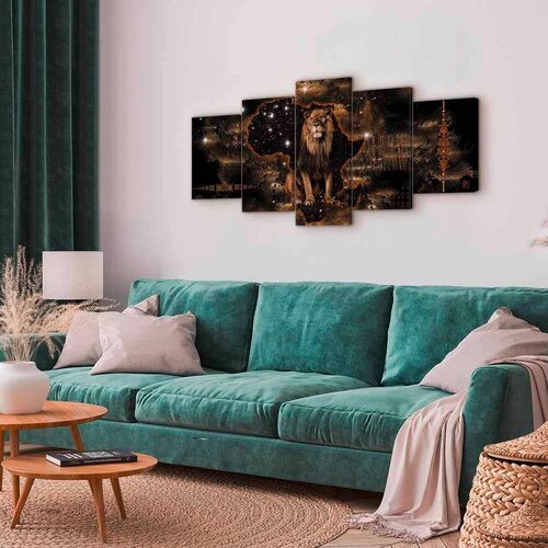 Artgeist Slika Na Platnu Golden Lion Slike
