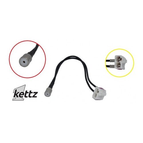 Kettz antenski adapter FAKRA2-ISO KT-AD29 ( 30-034 ) Cene