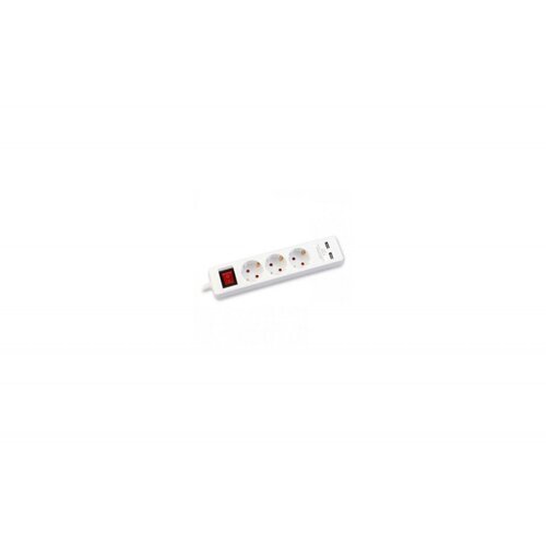 COMMEL ZAGREB D.O.O. produzni kabl 1,4m 3xsuko sa sklopkom + 2xUSB, bel Cene