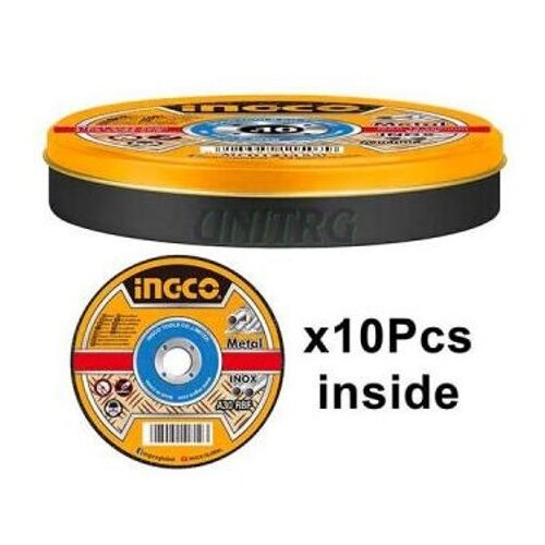 Ingco Brusne ploče za metal 115x1.2 10kom set Cene