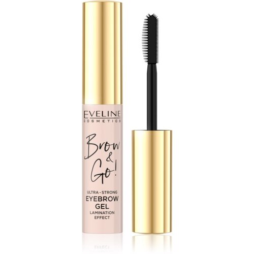 Eveline Cosmetics Brow & Go! gel za obrvi z ekstra močnim utrjevanjem 6 ml Cene