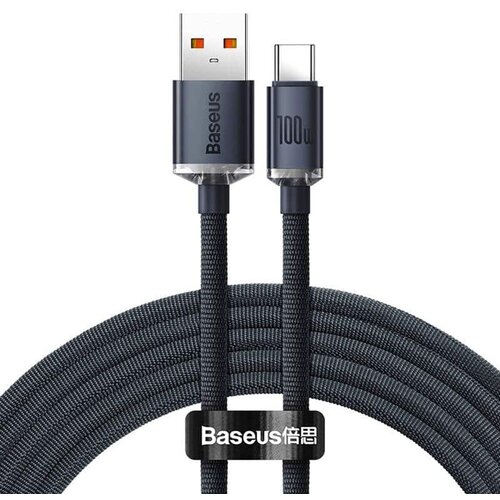 Baseus Crystal Shine kabel USB na USB-C 100W 2m (crni) Cene