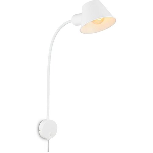 BRILONER 2089-016 - fleksibilna zidna lampa brello 1xE27/10W/230V bela Cene