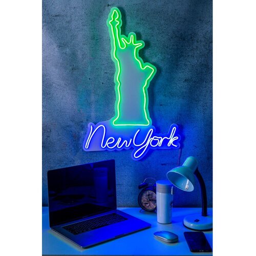 Wallity Zidna LED dekoracija New York, IP67, 250 cm 12V 8W-10W, Zelena Slike