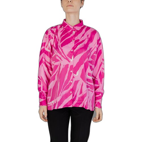 Only Srajce & Bluze Onlserina L/S Loose Ptm 15315491 Rdeča Cene
