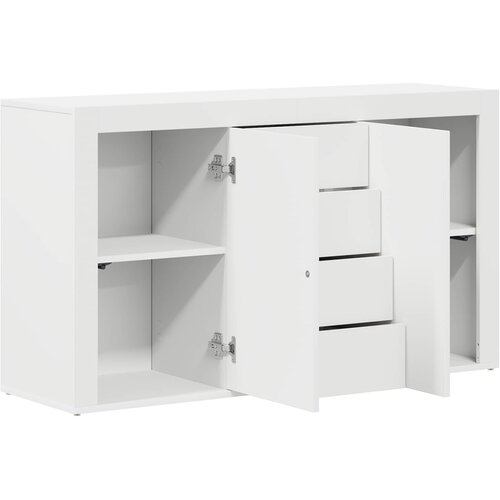  Kreveta s ladicama Bijelo 120 x 36 x 69 cm Konstruirano drvo Slike
