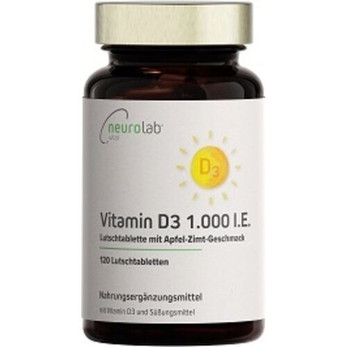 NeuroLab® Vital Vitamin D3 1.000 I.E. - 120 liz. tabl. Cene