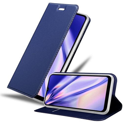 Cadorabo Ohi&scaron;je, združljivo z Samsung Galaxy A02s v klasična temno modra - Za&scaron;čitni ovitek z magnetnim zapiranjem, stoječo funkcijo in režo za kartice, (20551898) Cene