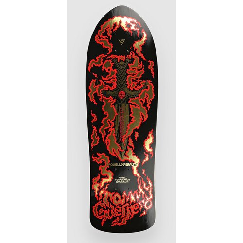 Powell Peralta Tommy Guerrero Limited Edition 2 9.75&amp;quot; Skateboard deska black / gold foil Slike
