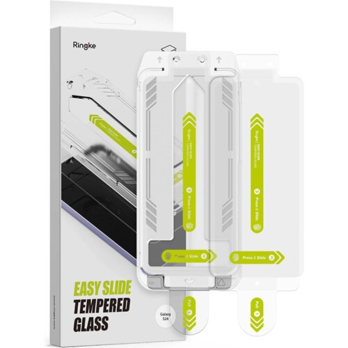 Ringke KALJENO STEKLO EASY SLIDE 2-PACK ZA GALAXY S24 CLEAR, (22002302) Cene