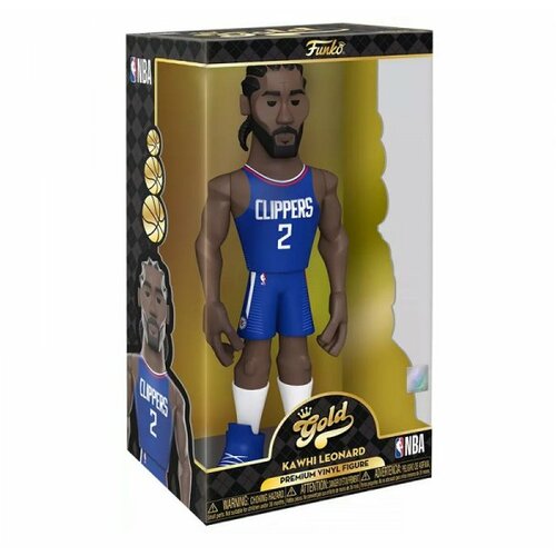 Funko Gold 12'' NBA: Clippers - Kawhi Leonard Slike