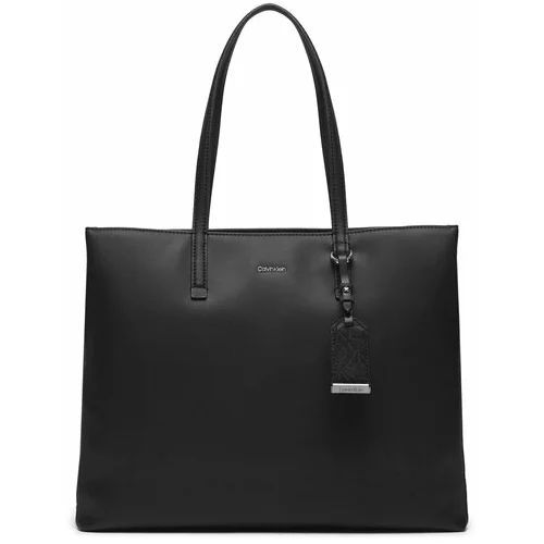 Calvin Klein Ročna torba Ck Must Medium Shopper_Jcq K60K612347 Črna