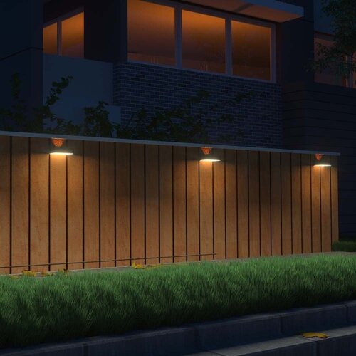  LED solarno zidno svetlo sa senzorom LED/3W/3,7V 3000K/4000K IP65 belo Slike