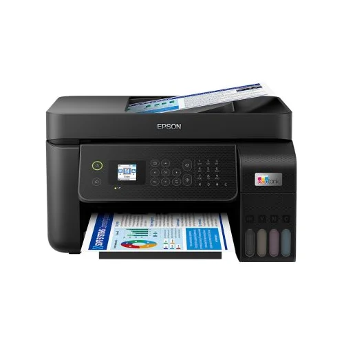 Printer EPSON EcoTank L5290 print/copy/scan/fax.Rezolucija 5760 x1440 dpi. 33str/min Monokrom. 15str/min Colour.USB, WiFi, WiFi Direct.LAN. tinte 103