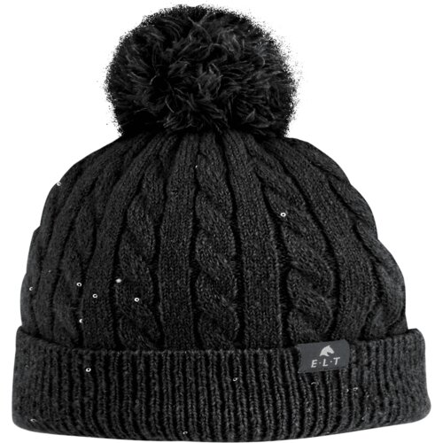 ELT Pletena kapa Rafaela, black - 1 k. Cene