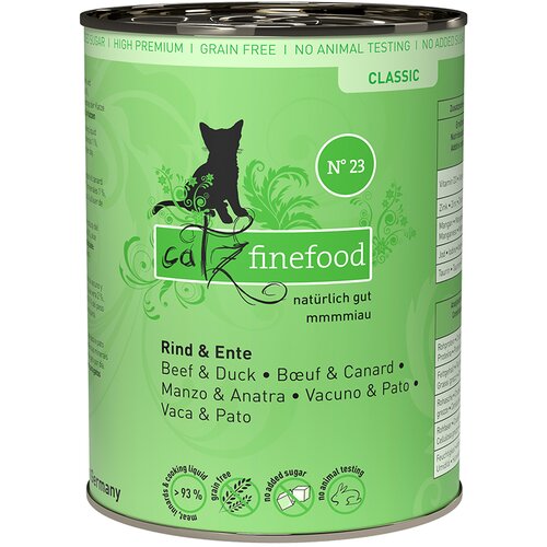  Varčno pakiranje catz finefood 24 x 400 g - Govedina & raca Cene