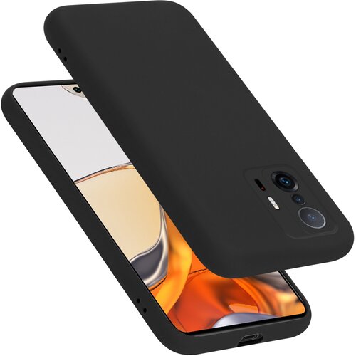 ohišje, združljiv s xiaomi v tekoči črni barvi - zaščitni pokrov iz fleksibilnega silikona tpu, (20590438) Cene