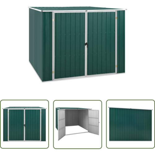  The Living Store Vrtna lopa zelena 195x198x159 cm pocinkano jeklo - Vrtna Lopa, (21745222) Cene
