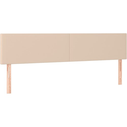 Maison Chic Posteljno vzglavje - Vzglavna omarica 2 kosa kapučino 100x5x78/88 cm umetno usnje, (22077477) Slike