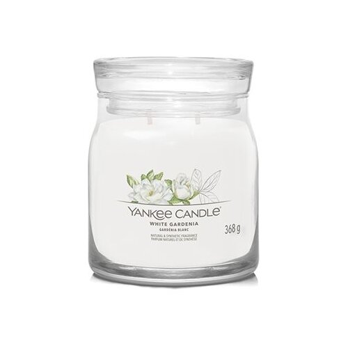 Yankee Candle White Gardenia di&amp;scaron;eča sveča Signature 368 g Slike