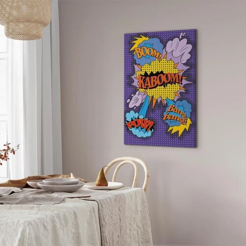  Slika - Kaboom! (1 Part) Vertical 60x90 Akustična Cene