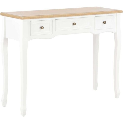 3 280044 Dressing Console Table with Drawers White Cijene