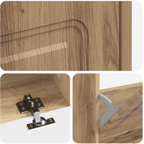  Ormar za cipele UTRECHT 78 x 24 x 100 cm Konstruirano drvo Slike