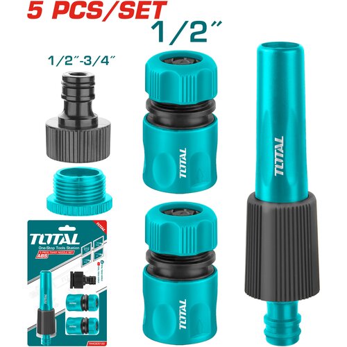 TOTAL TOOLS 5-delni set nastavkov za vrt (THHCS05122), (20848964) Cene
