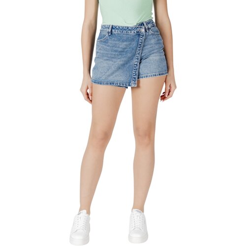 Jacqueline_de_yong Kratke hlače & Bermuda Jdybella Mw Skort Dnm 15341482 Modra Cene