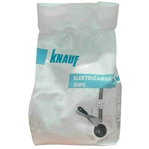 Knauf Građevinski i električarski gips (2,5 kg) Cijene