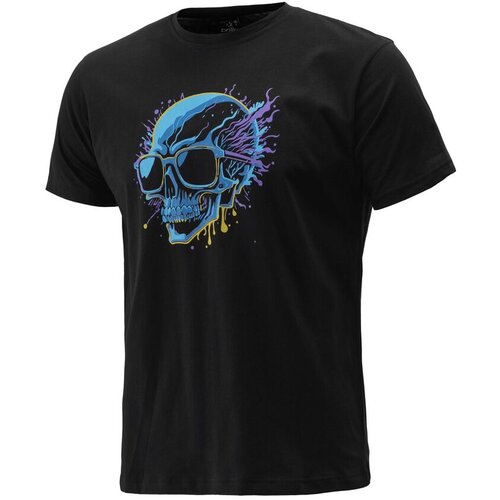 BRILLE Mu&amp;scaron;ka majica Skull, Crna Slike