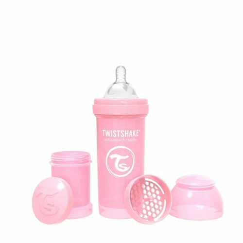 Twistshake bočica Anti-Colic 260ml Pastel pink